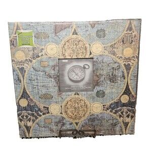 NEW Pioneer Travel Post Bound EZ Load Photo Album 12" x 12" Globes